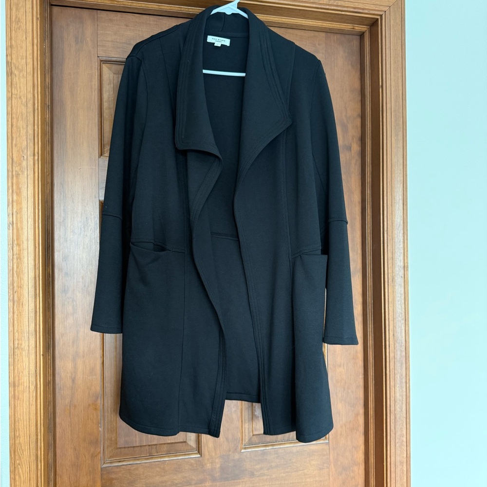 Max Studio Elegant Black Cardigan